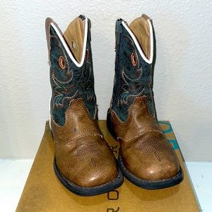 GUC ROPER SQUARE TOE ZIP UP BOOTS